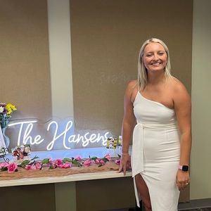 White Medium Lulus dress